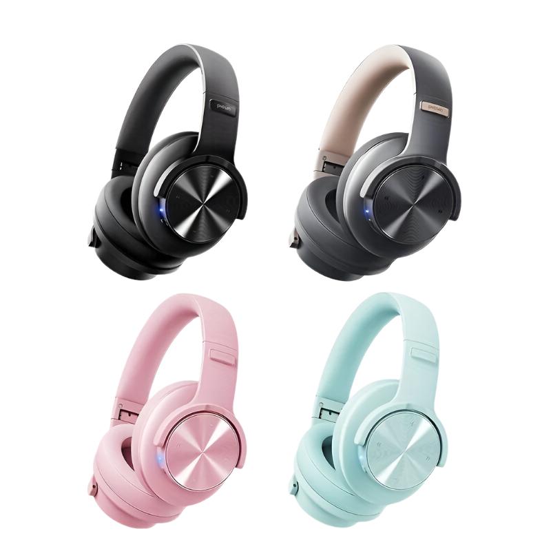 Casque sans fil Bluetooth à de bruit active