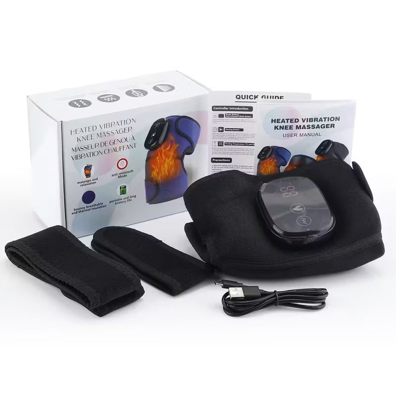 ThermaFlex™ – Ginocchiera riscaldante vibrante per ginocchio, gomito e spalla