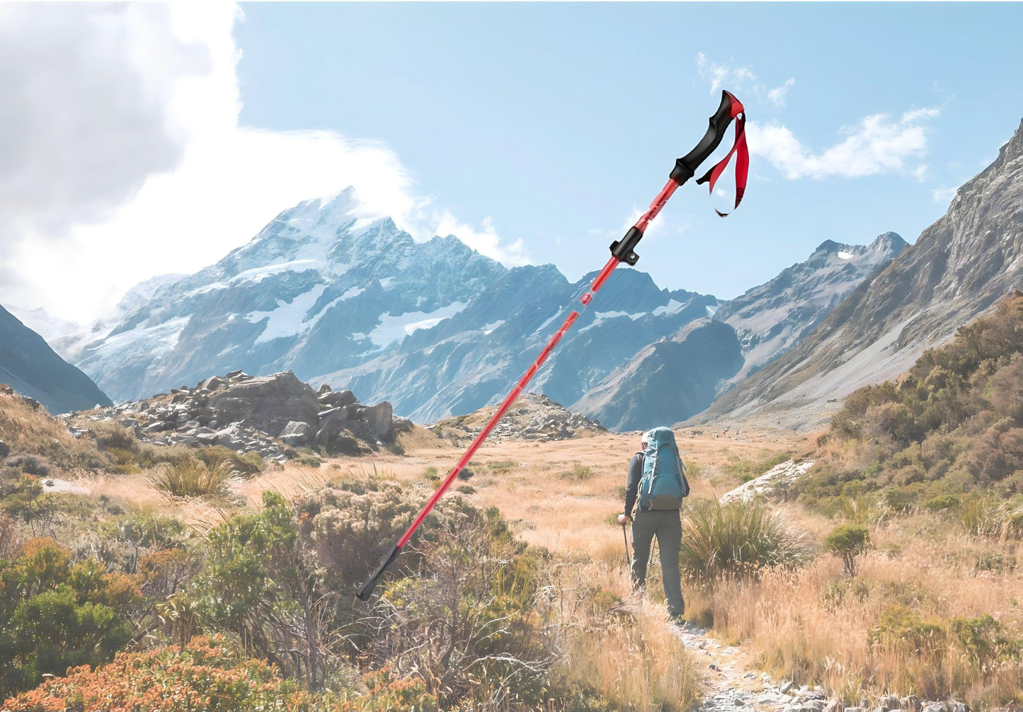 Bastoni da trekking leggeri per montagna