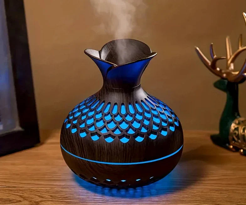 Diffusore di oli profumati con luce d’atmosfera