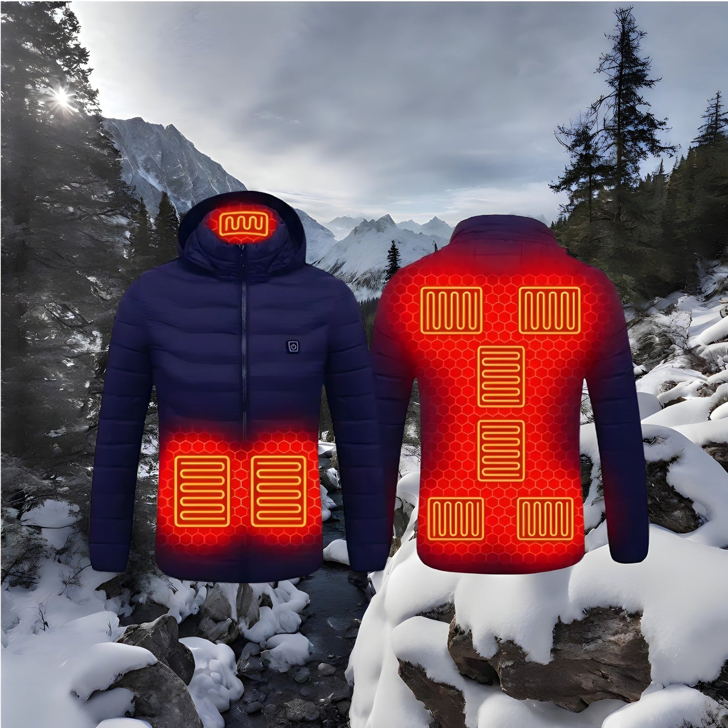 Giacche eleganti e riscaldanti unisex