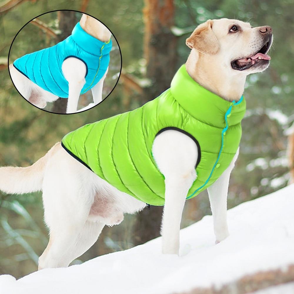 Giacca impermeabile reversibile per cane