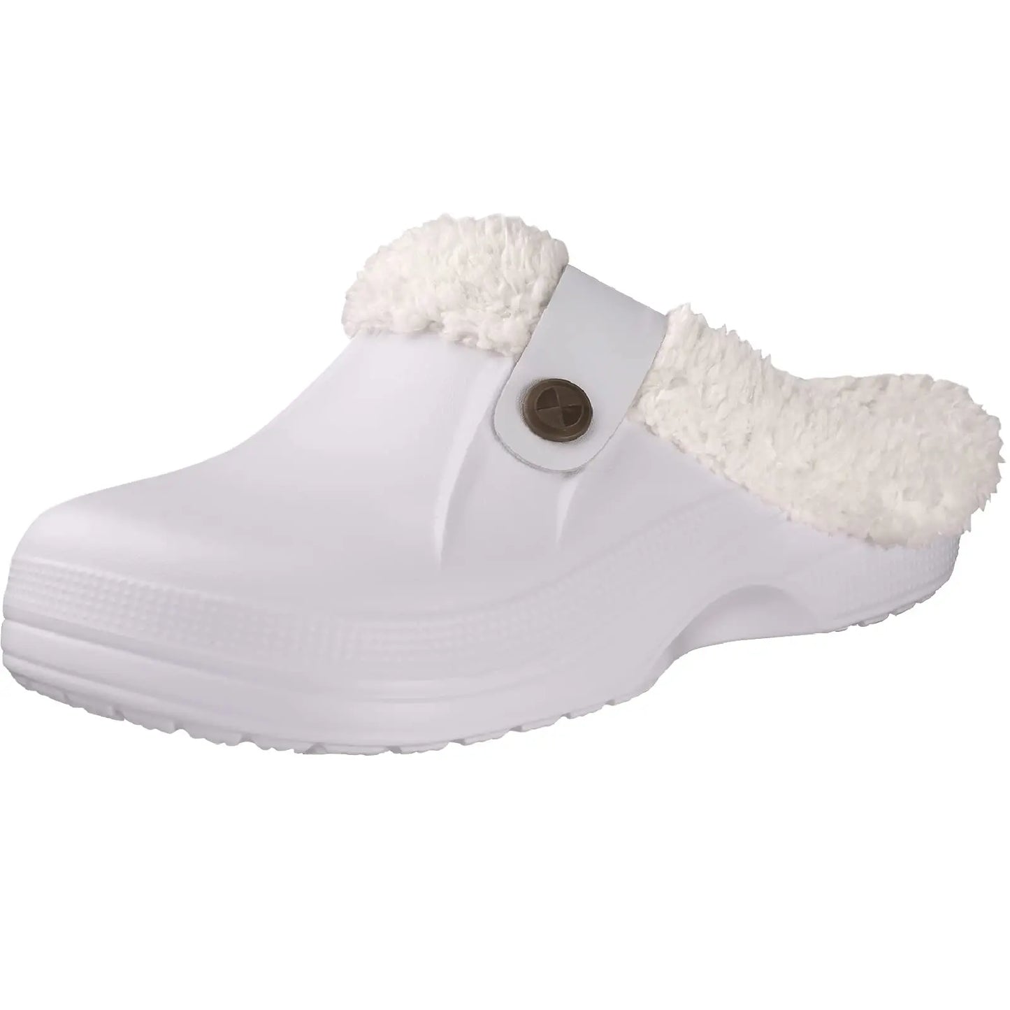 Pantofole unisex in pelliccia calda antiscivolo