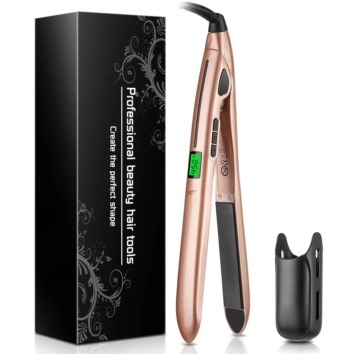 SmartWave™ – Piastra per Capelli 2-in-1 con Tecnologia in Ceramica e LCD