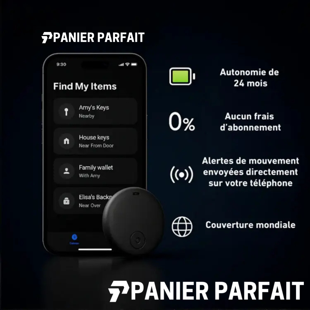 Traceur GPS sans abonnement compatible Android iOS