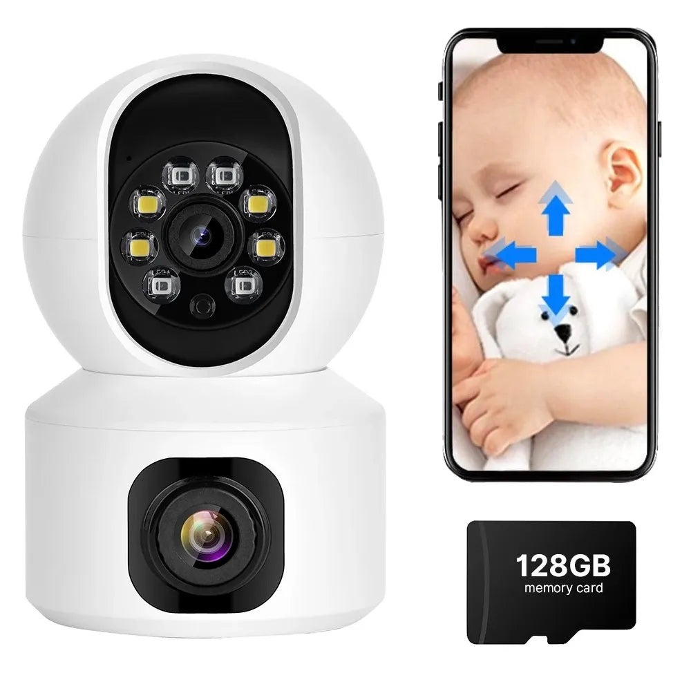 Baby monitor digitale con angolo di visione completo
