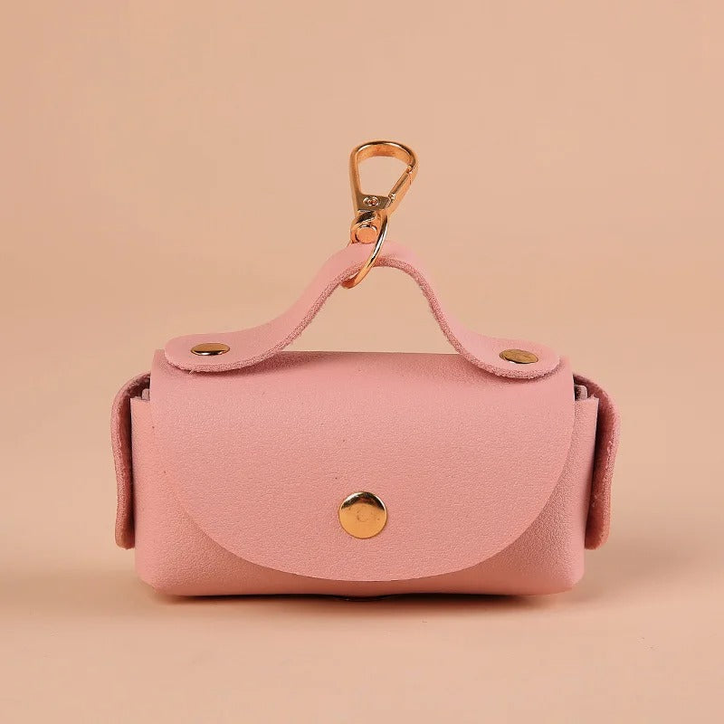 Porte-sac élégant pour chien en tissu résistant
