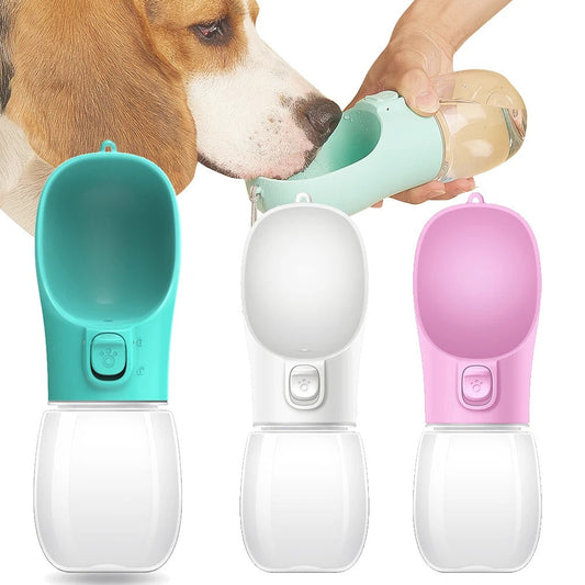 Bouteille d'eau voyage pour chien - Santeova