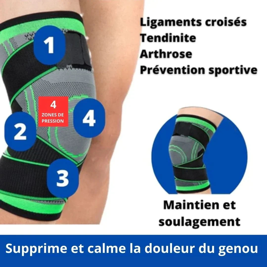 Genouillère de maintien élastique StabiloFlex