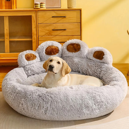 Lit confortable en forme d'ours pour enfant
