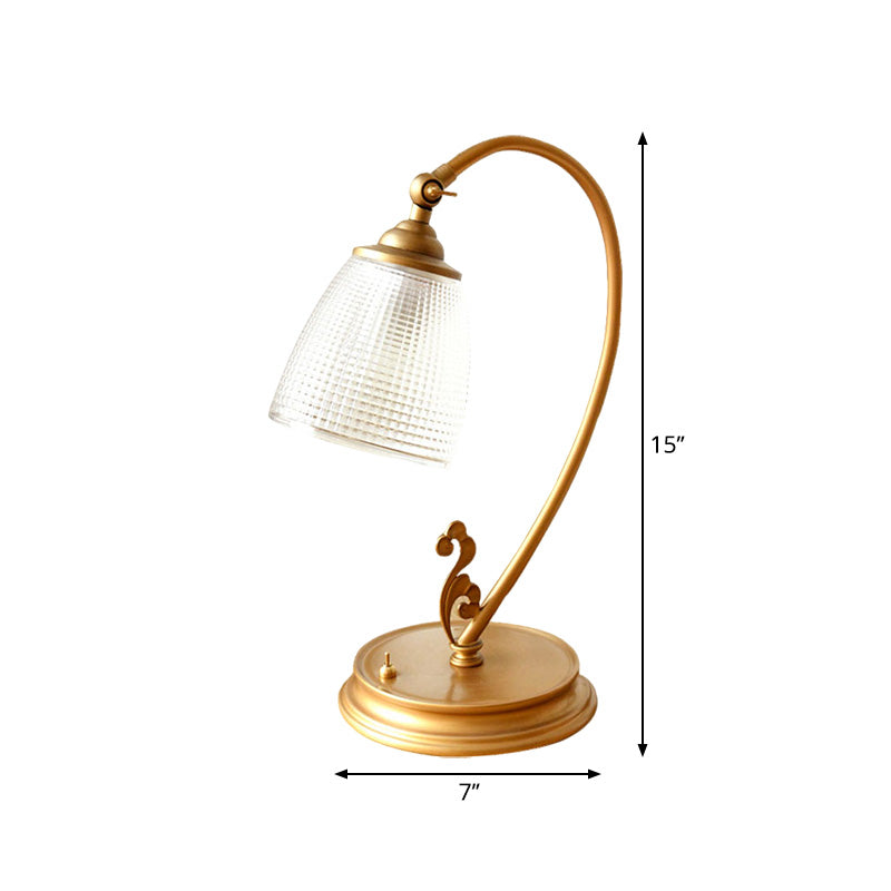 Lampe vintage en métal à éclairage LED
