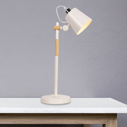 Lampada da scrivania in metallo vintage pieghevole