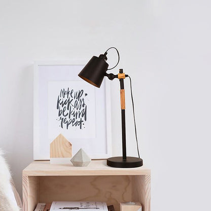 Lampada da scrivania in metallo vintage pieghevole
