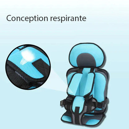 Siège auto de sécurité portable pour enfant