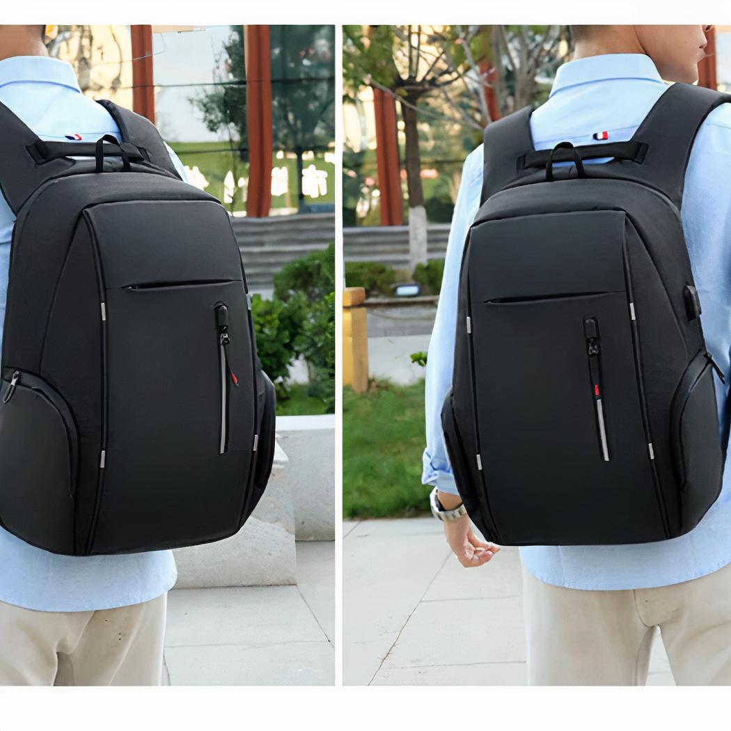 Sac à dos connecté avec chargeur USB et compartiment ordinateur