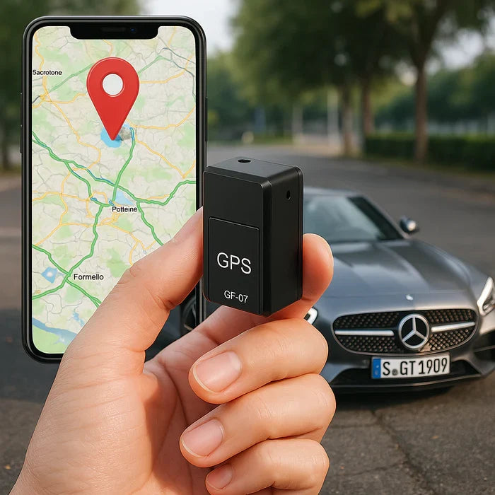 Traceur GPS sans fil compact pour voiture sans abonnement