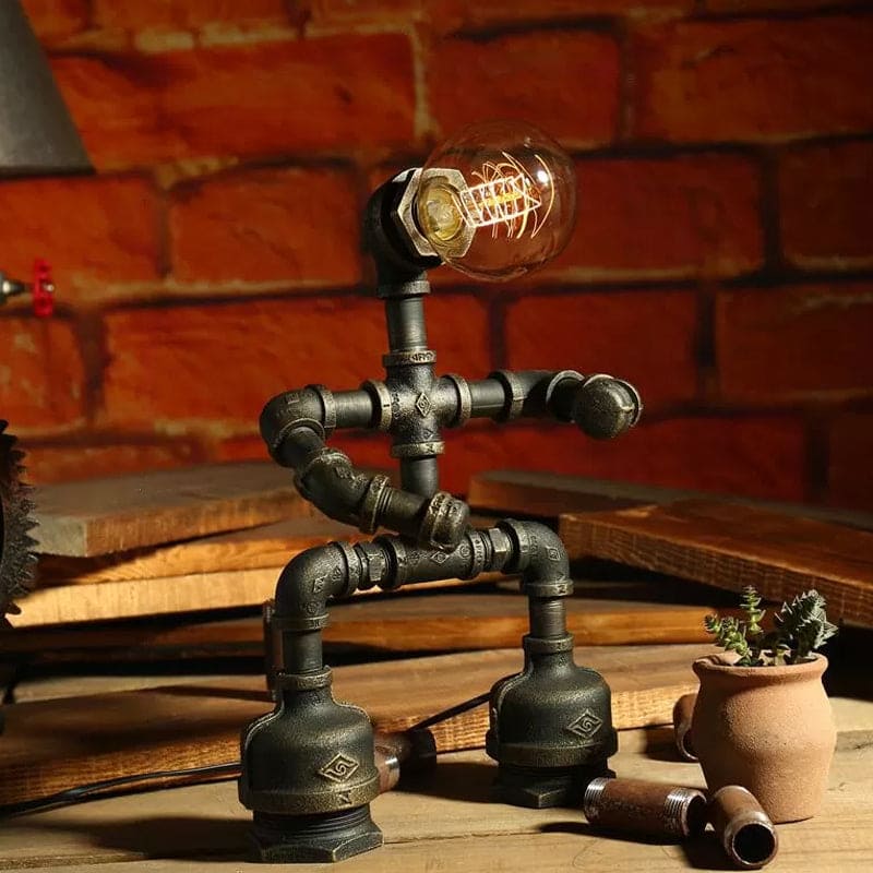 Lampada da Scrivania Robot Futurista