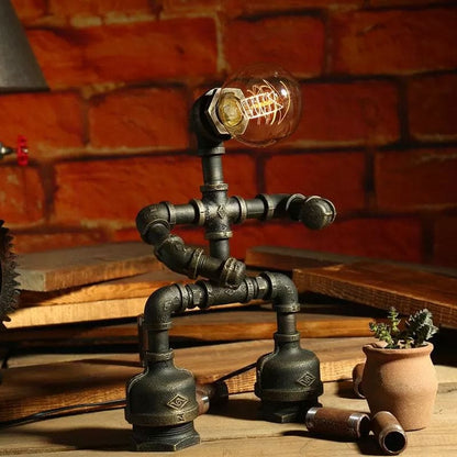 Lampada da Scrivania Robot Futurista