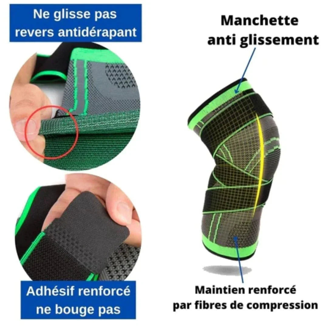 Genouillère de maintien élastique StabiloFlex