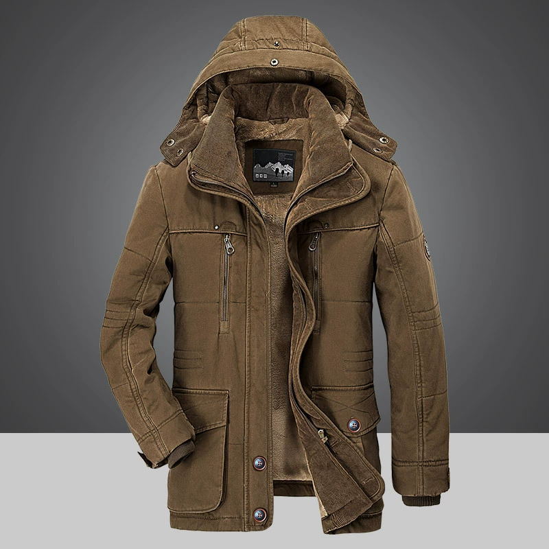 Giacca parka uomo caldo invernale