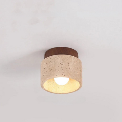 Lampadario elegante in pietra per ingresso e hall