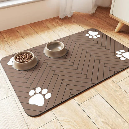 Tapis imperméable antidérapant pour bols