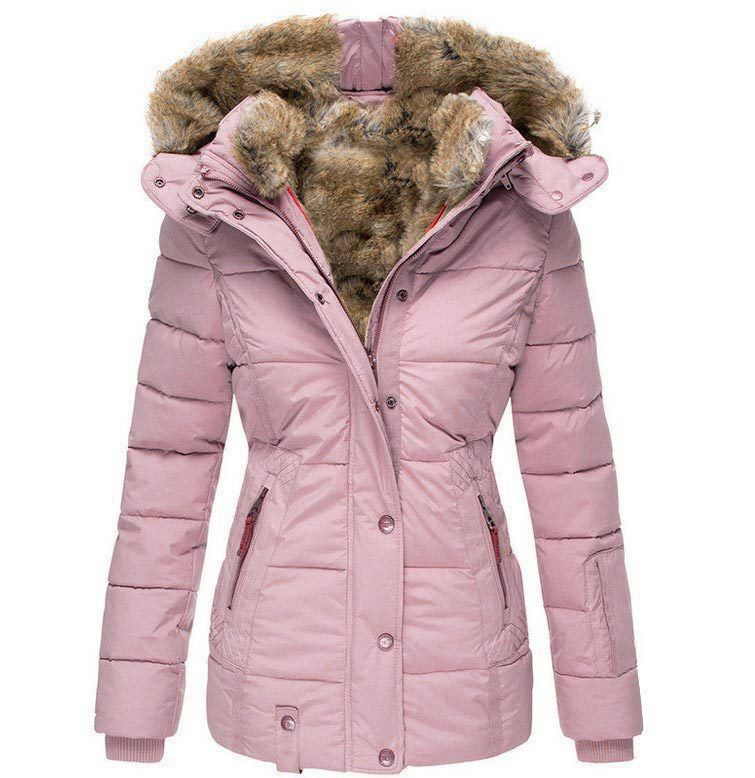 Veste chaude en fausse fourrure confortable