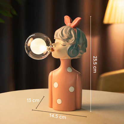 Lampada da tavolo design elegante per casa chic