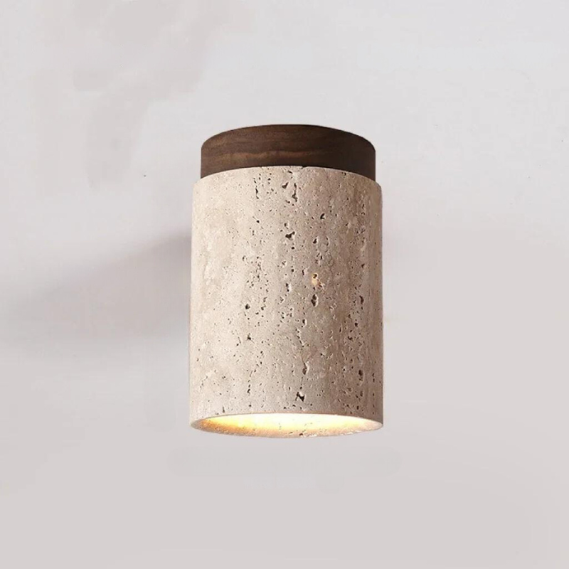 Lampadario elegante in pietra per ingresso e hall