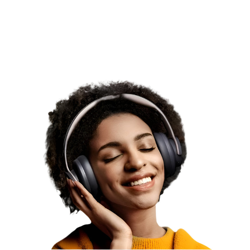 Casque sans fil Bluetooth à de bruit active