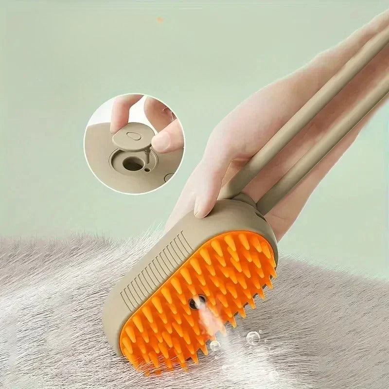 Peigne vapeur pour animaux à nettoyage doux