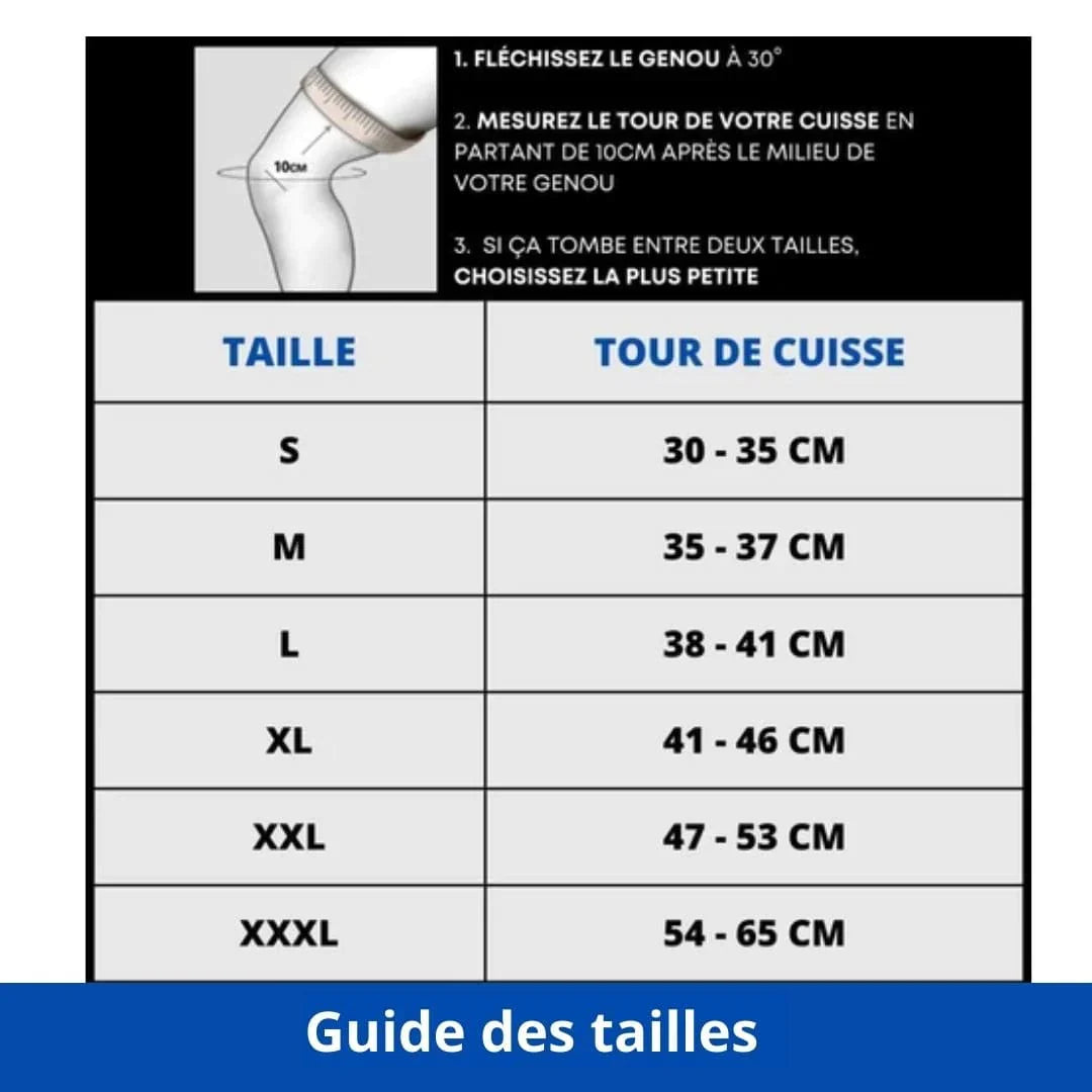 Genouillère de maintien élastique StabiloFlex