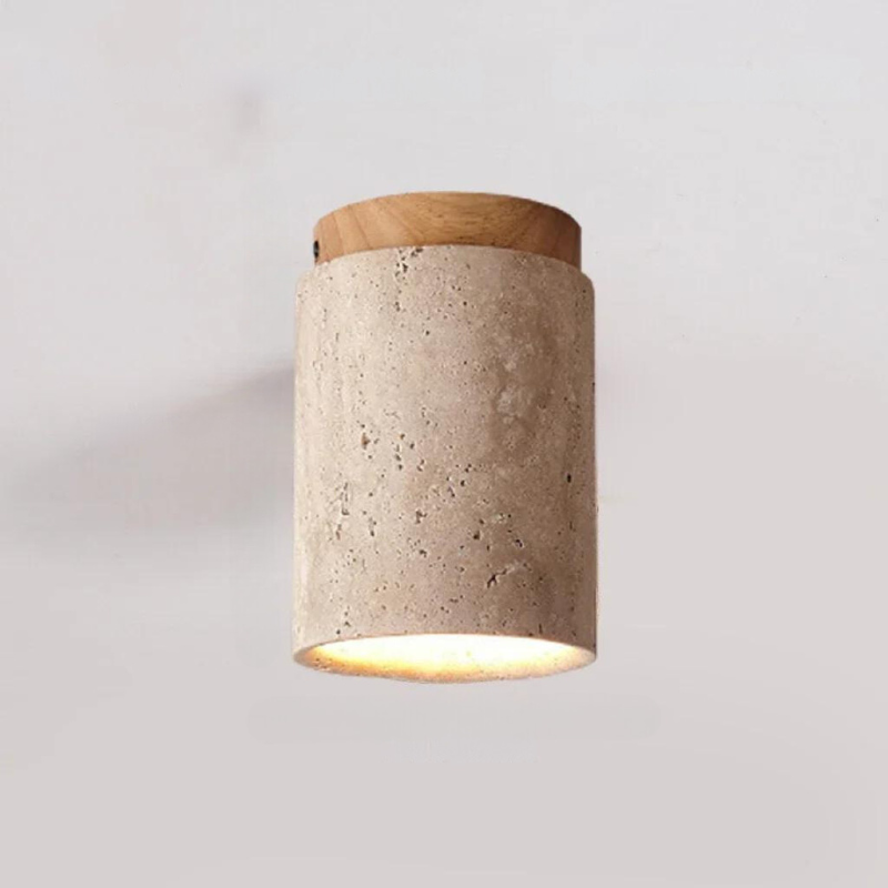 Lampadario elegante in pietra per ingresso e hall