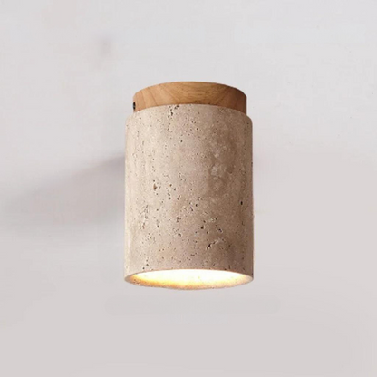 Lampadario elegante in pietra per ingresso e hall
