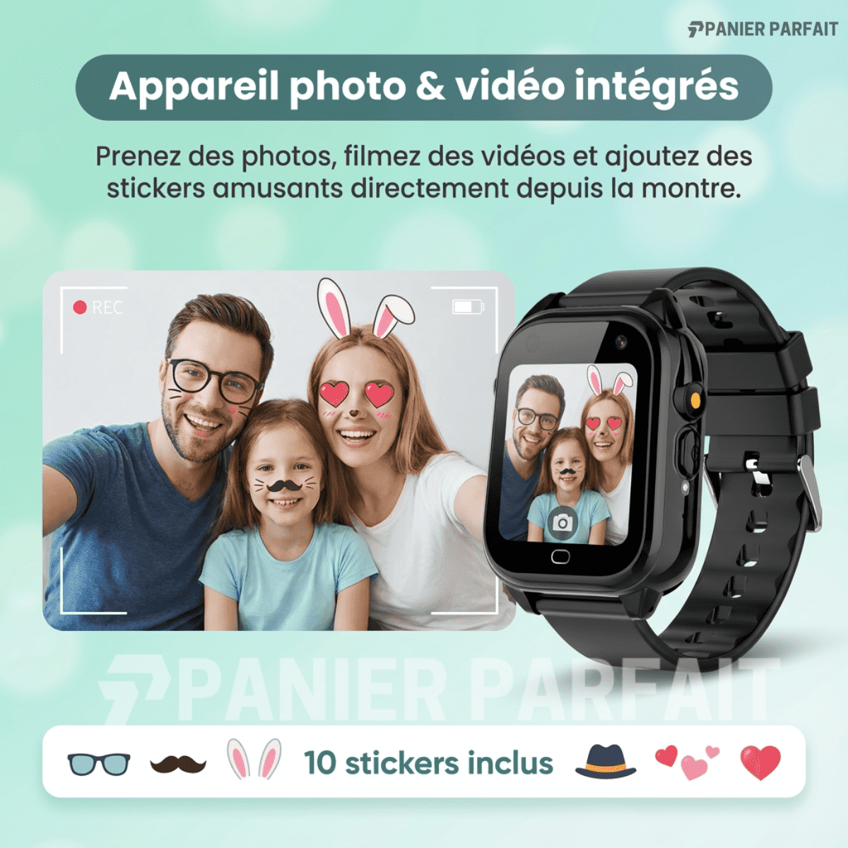 Montre intelligente étanche pour enfants