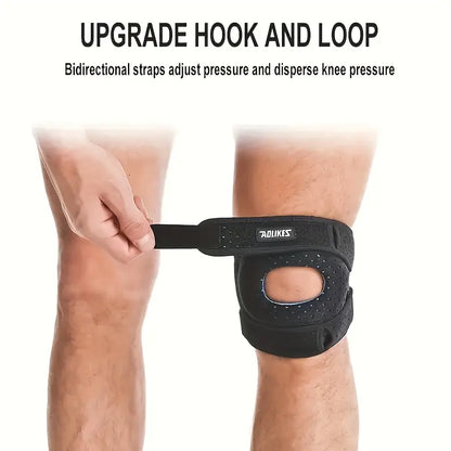 Kneoflex™ – Ginocchiera sportiva traspirante con doppie cinghie e stabilizzazione rotulea