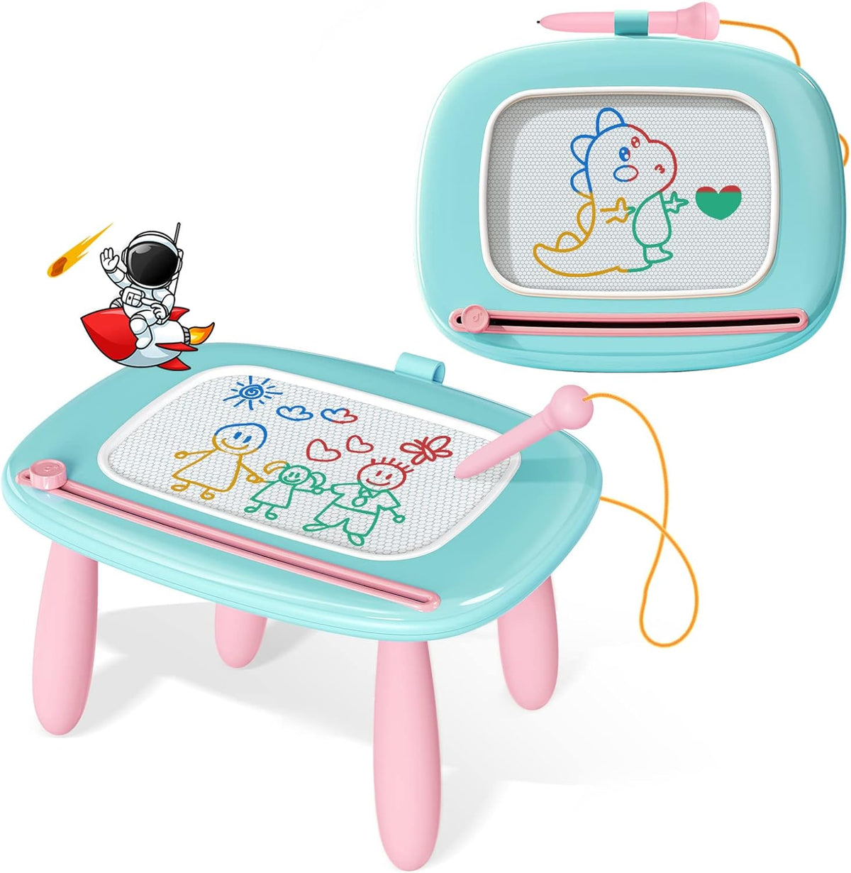 Tableau de dessin magnétique éducatif ardoise pour enfants
