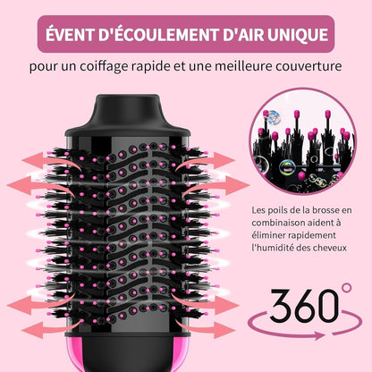Sèche-cheveux volumisant professionnel pour cheveux longs et mi-longs