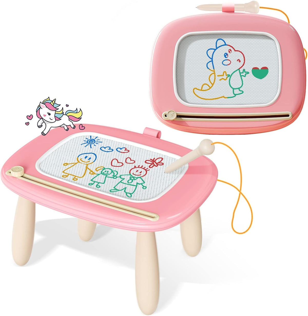 Tableau de dessin magnétique éducatif ardoise pour enfants