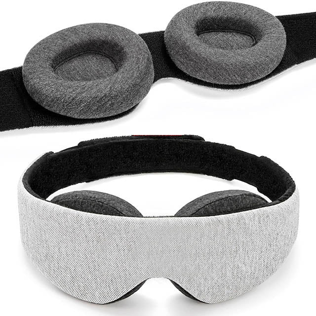 Masque de Nuit pour Yeux - Confortable et Ajustable - Santeova