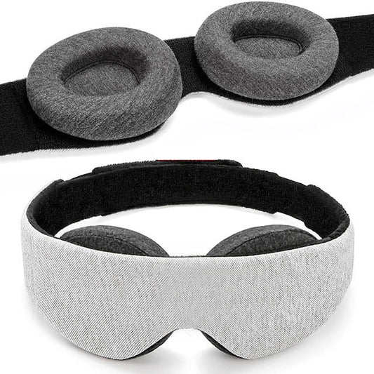 Masque de Nuit pour Yeux - Confortable et Ajustable - Santeova