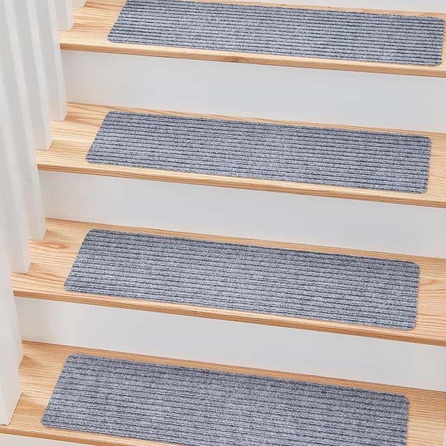 Tappeti Antiscivolo per Scale Autoadesivi - Set da 15