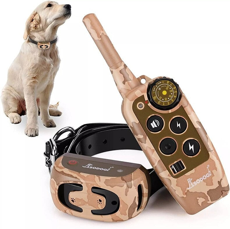 Collier de dressage électrique à télécommande pour chien