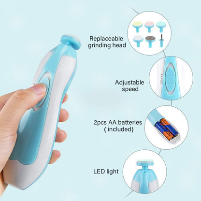 BabyTrim™ – Coupe Ongles Électrique Sécurisé pour Bébé
