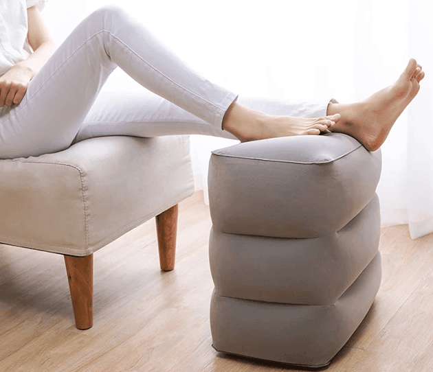 Pouf gonfiabile e regolabile