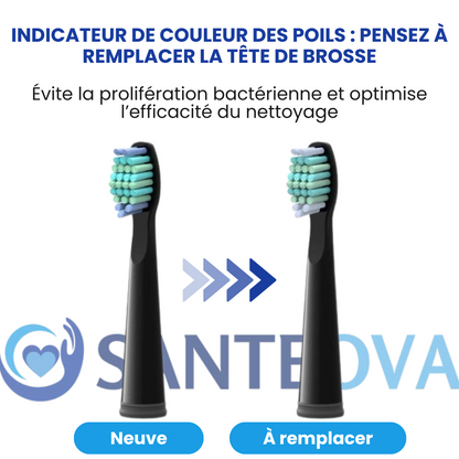 ClariClean™ – Spazzolino Elettrico Automatico con 5 Modalità di Intensità