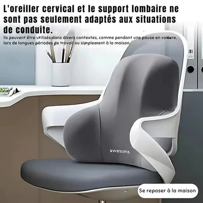 Cuscino Lombare Ergonomico in Memory Foam