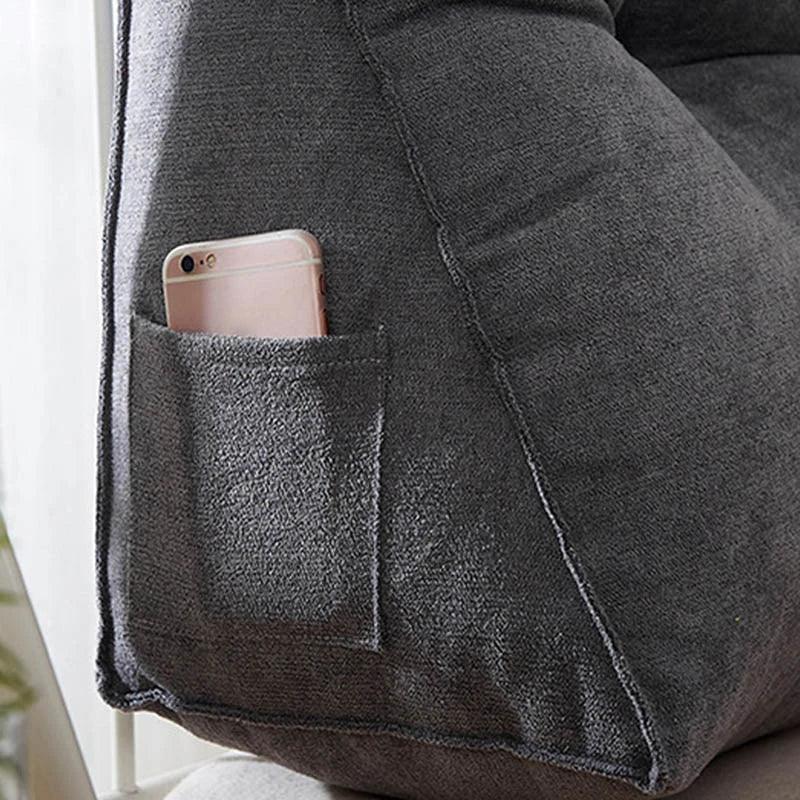 ReadLuxe™ – Cuscino Ergonomico da Lettura con Supporto Lombare