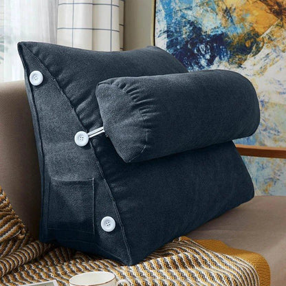 ReadLuxe™ – Cuscino Ergonomico da Lettura con Supporto Lombare
