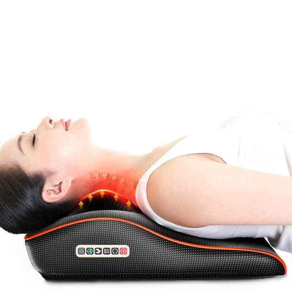 ThermaFlex™ – Cuscino massaggiante per schiena e collo con funzione riscaldante